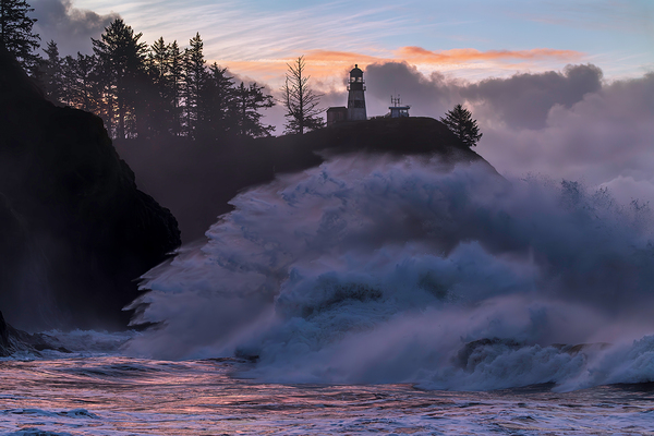 3178 Cape Disappointment Lighthouse by Searching Lens Photography