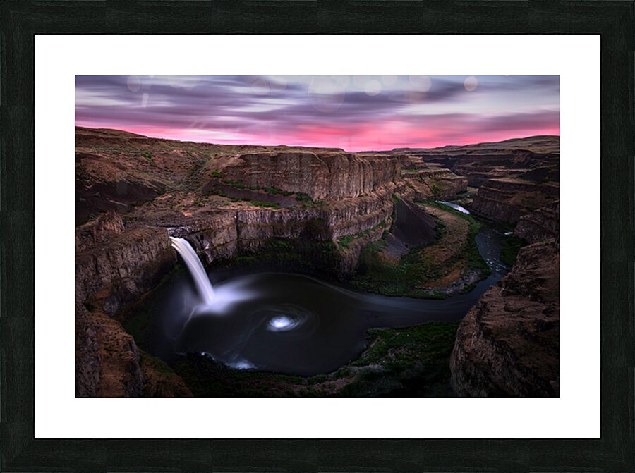 8908 Palouse Falls Picture Frame print