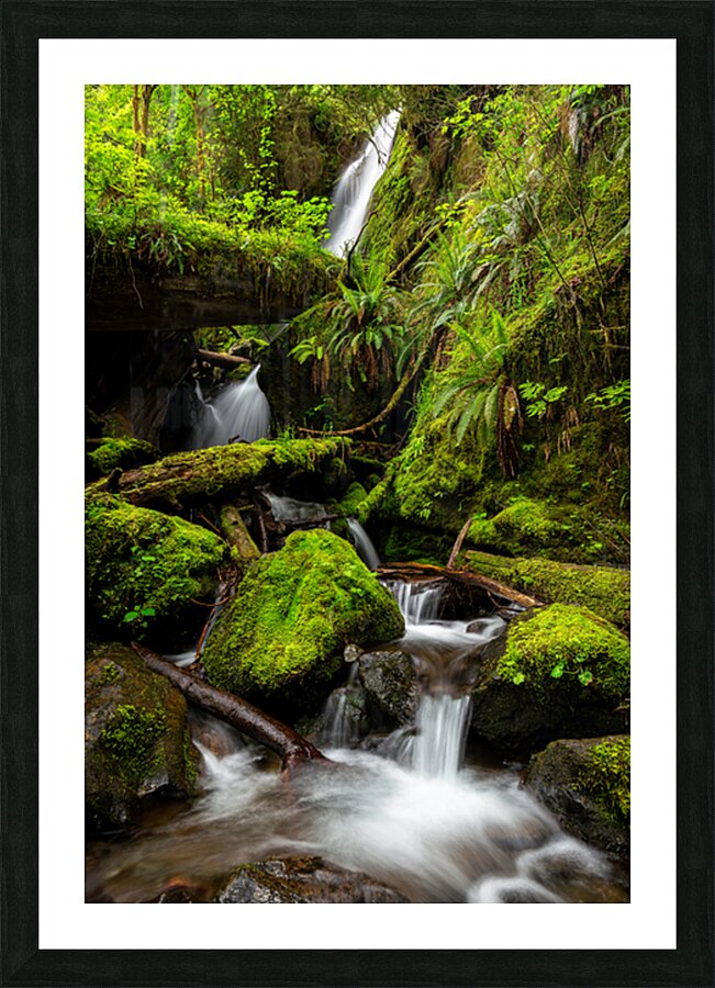 0333 Merriman Falls Picture Frame print