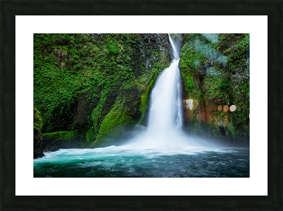 2572 Wahclella Falls Picture Frame print