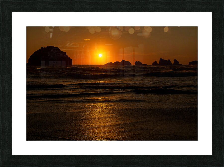 3782 Bandon Beach Picture Frame print